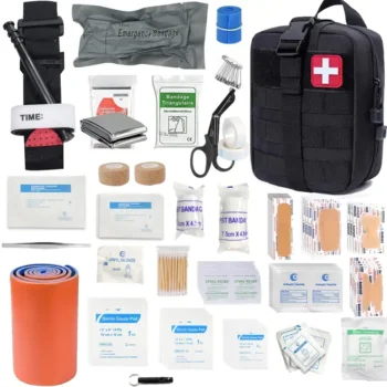 156-Piece Multifunctional First Aid Kit – Comprehensive Care for Home & Outdoor Adventures