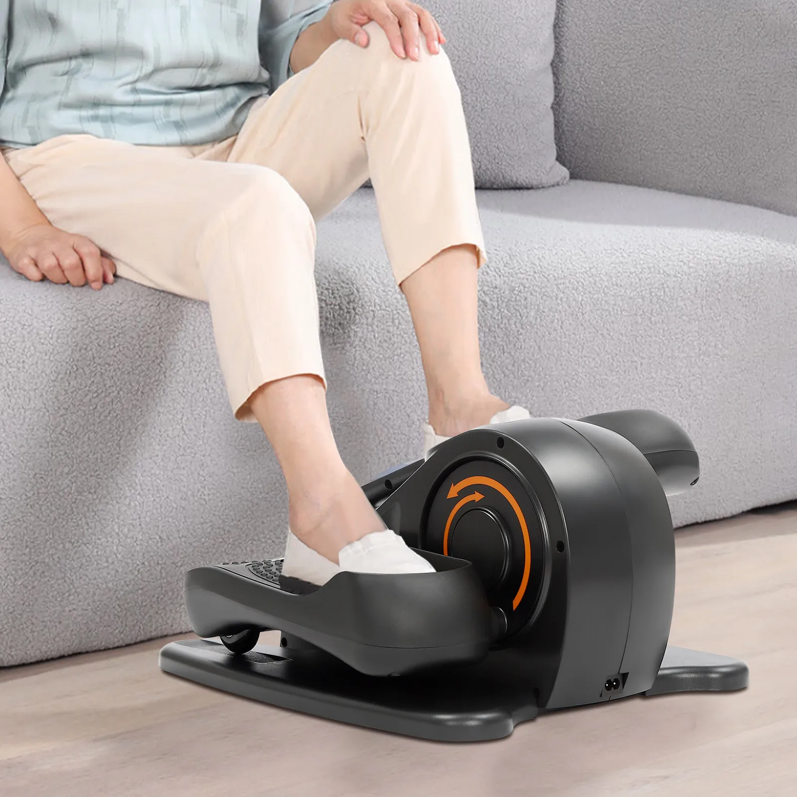 Compact Motorized Under-Desk Pedal Exerciser – Ideal for Home Workouts & Physical Therapy